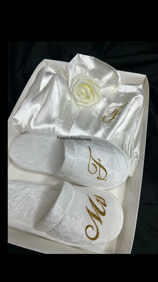 Set Peignoir & chausson