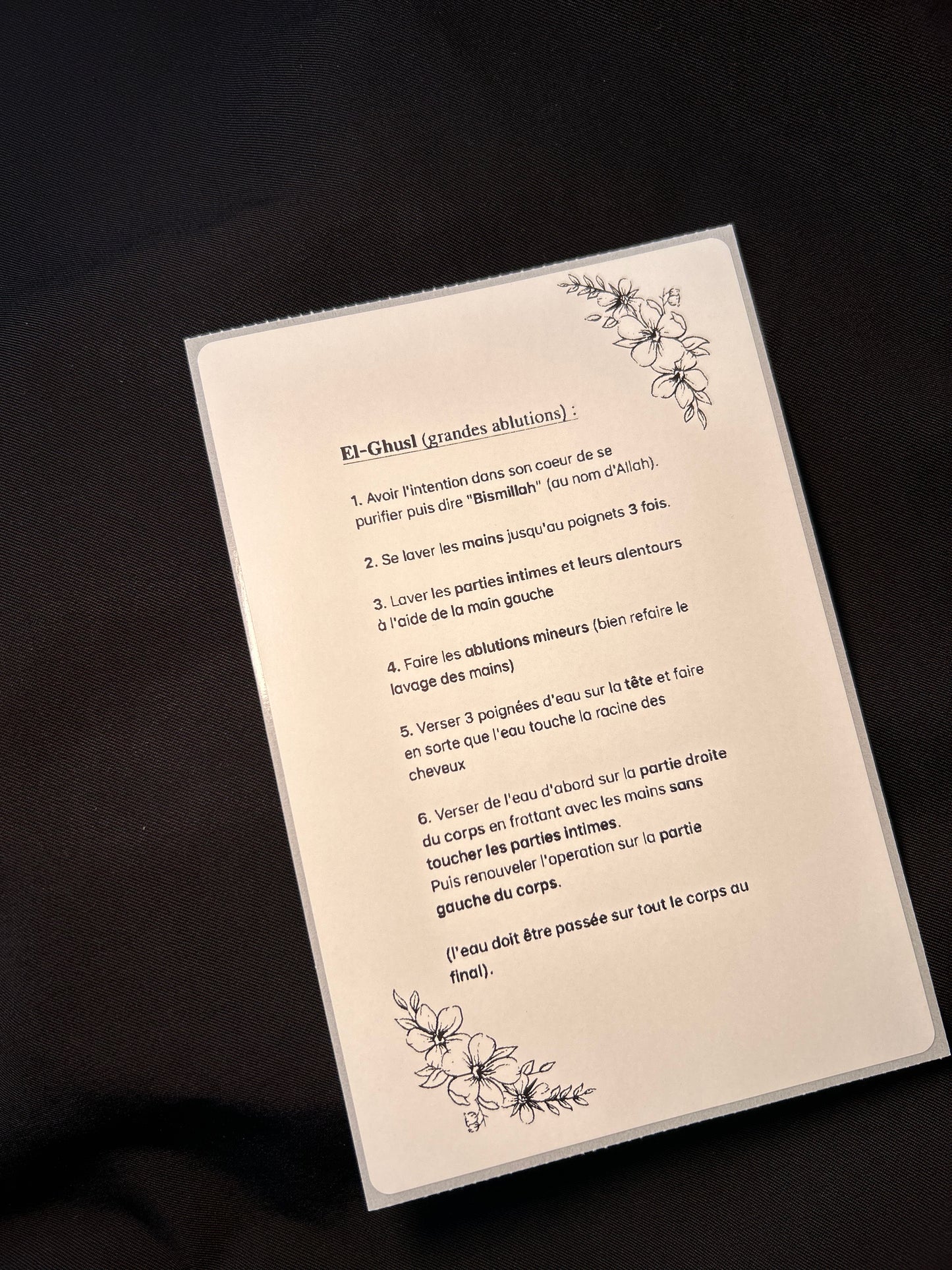 J’écris les invocations que je souhaite 100% personnalisée