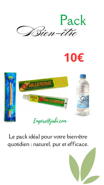 Pack Siwak / eau de Zamzam - dentifrice Siwak