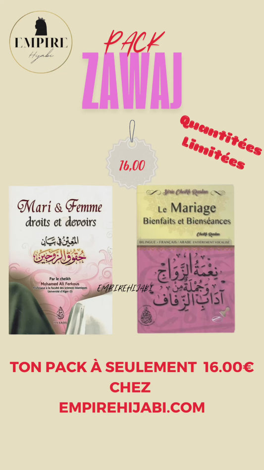 PACK LIVRE MARIAGE